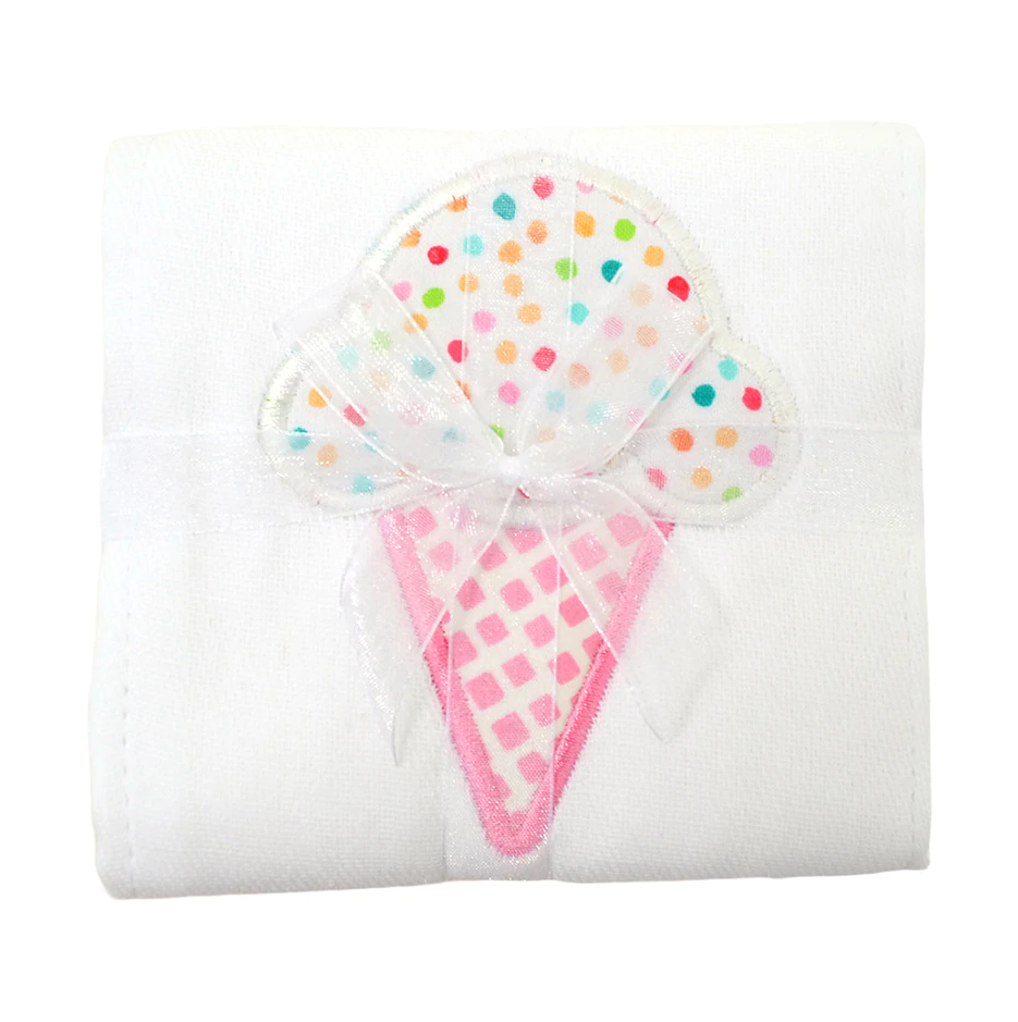 3 Marthas Applique Burp Pad