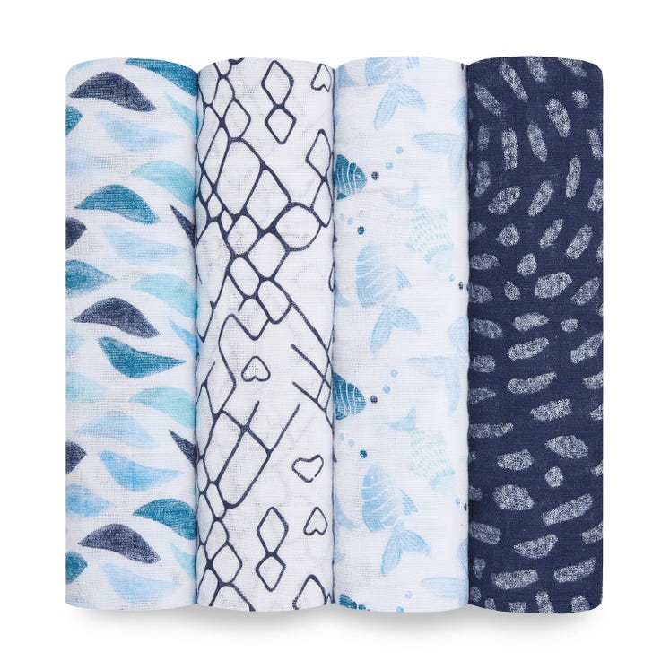 Aden & Anais 4-Pack Classic Muslin Swaddle