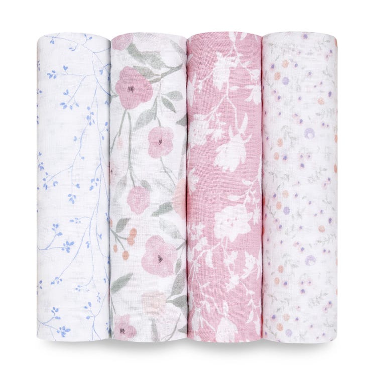 Aden & Anais 4-Pack Classic Muslin Swaddle