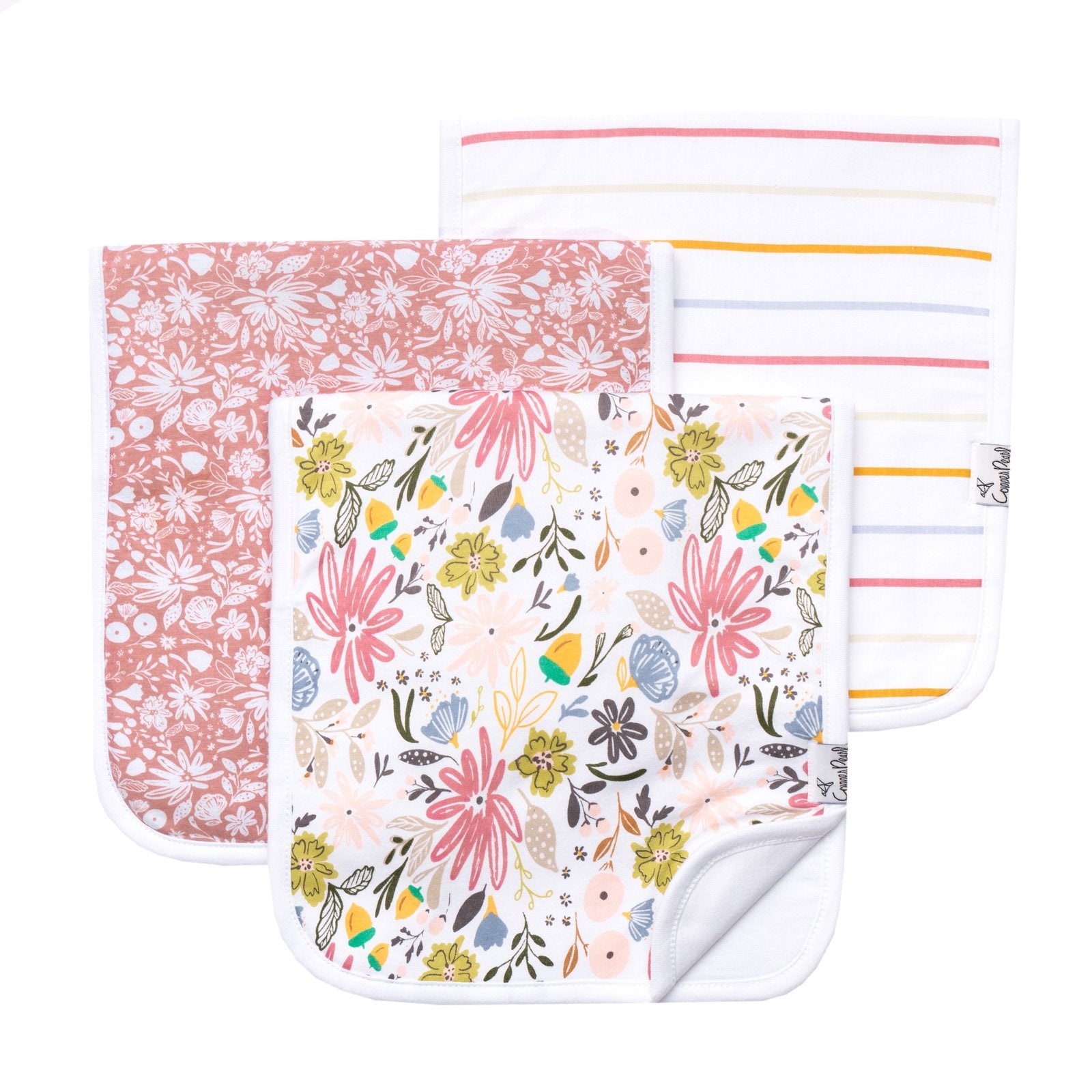 Copper Pearl Premium Burp Cloths