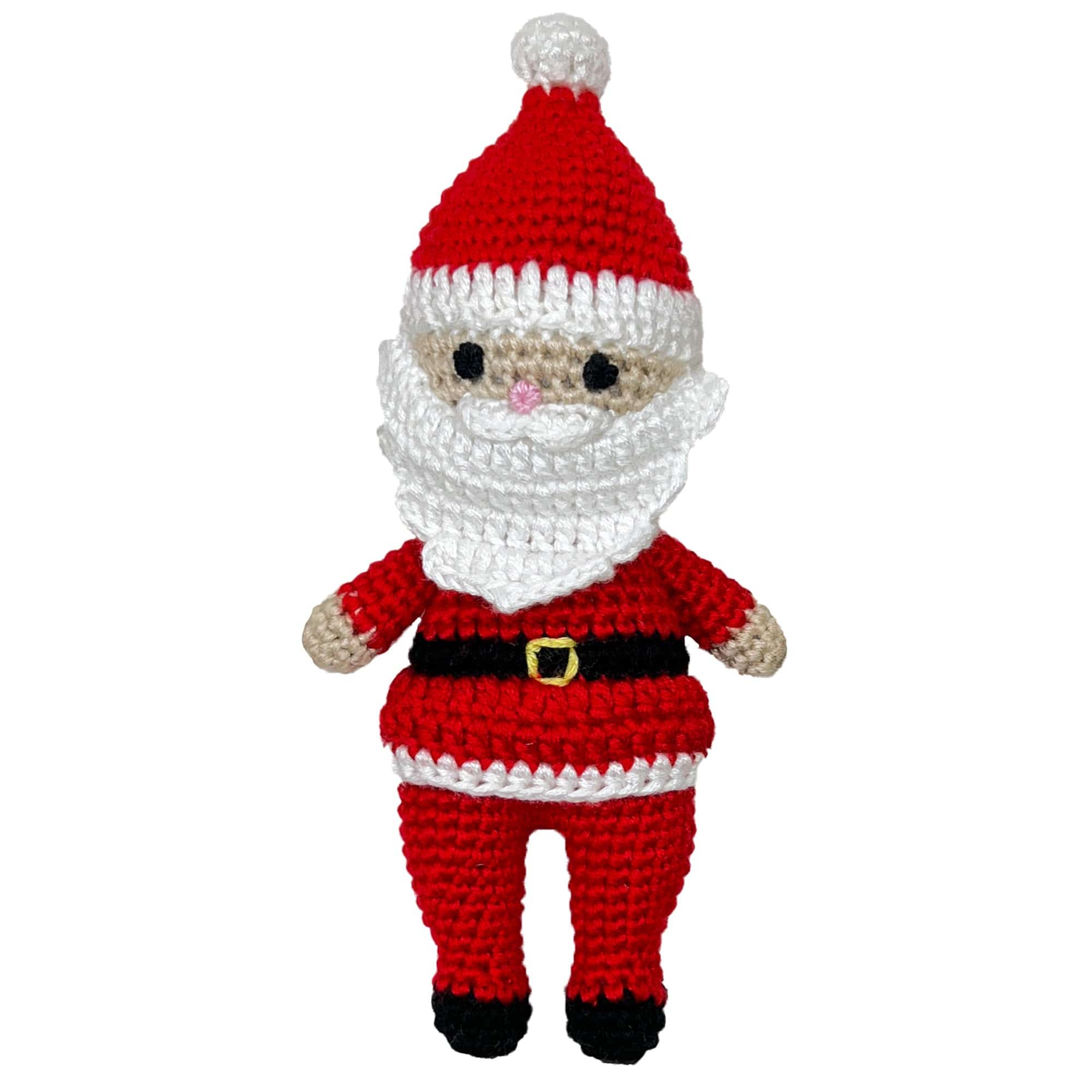 Zubels Bamboo Crochet Rattle