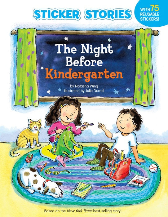 Night Before Kindergarten Sticker Book