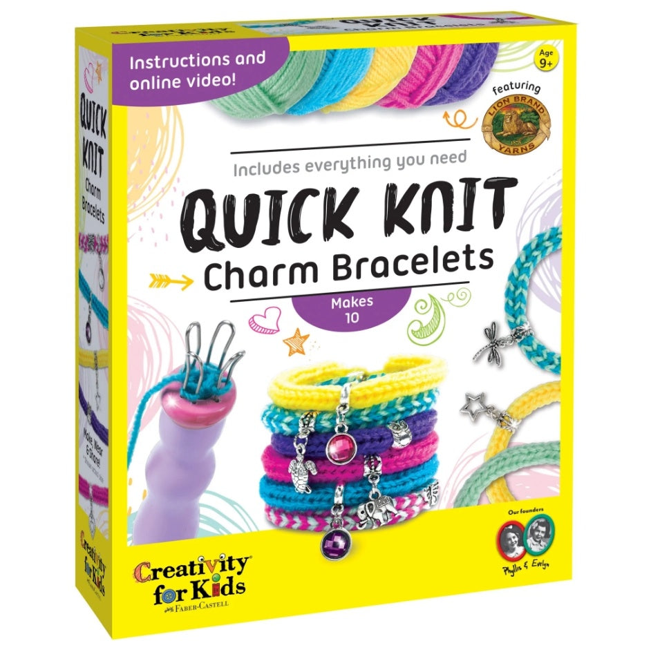 Creativity Quick Knit Charm Bracelets