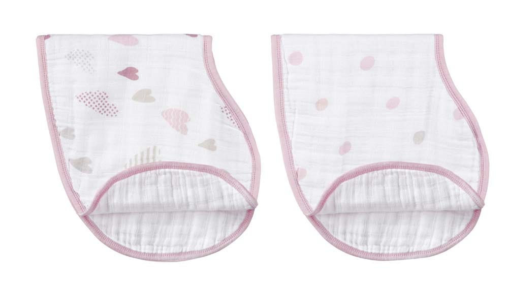 Aden & Anais 2-Pack Classic Muslin Burpy Bib