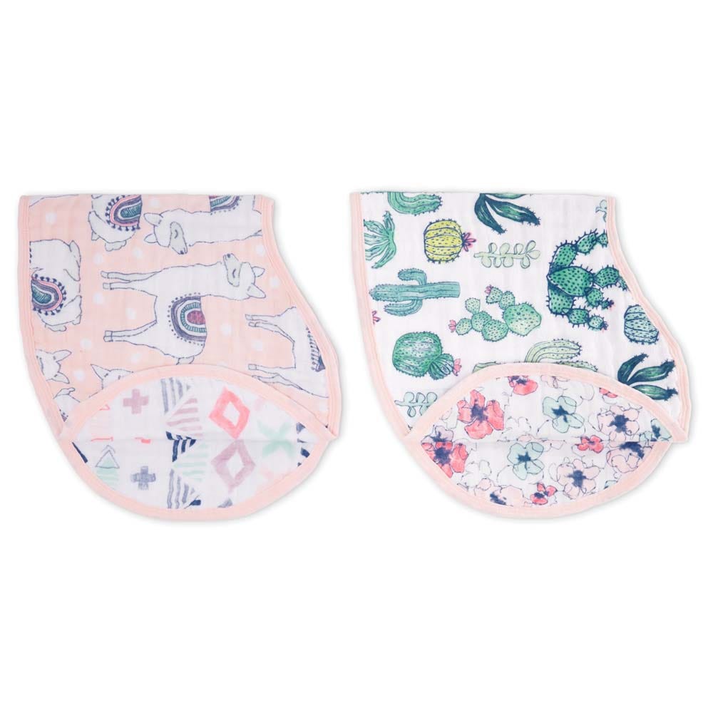 Aden & Anais 2-Pack Classic Muslin Burpy Bib