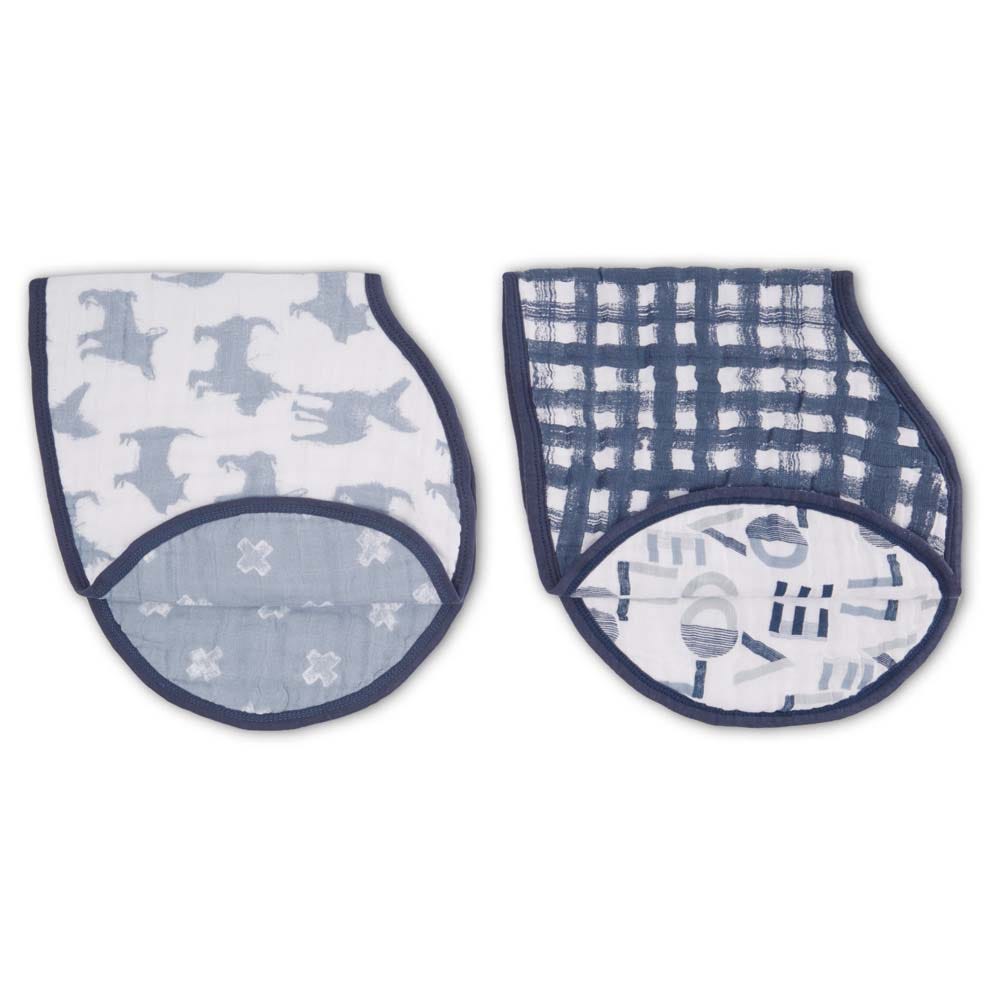 Aden & Anais 2-Pack Classic Muslin Burpy Bib