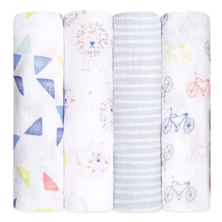 Aden & Anais 4-Pack Classic Muslin Swaddle