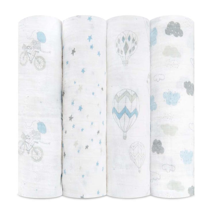 Aden & Anais 4-Pack Classic Muslin Swaddle