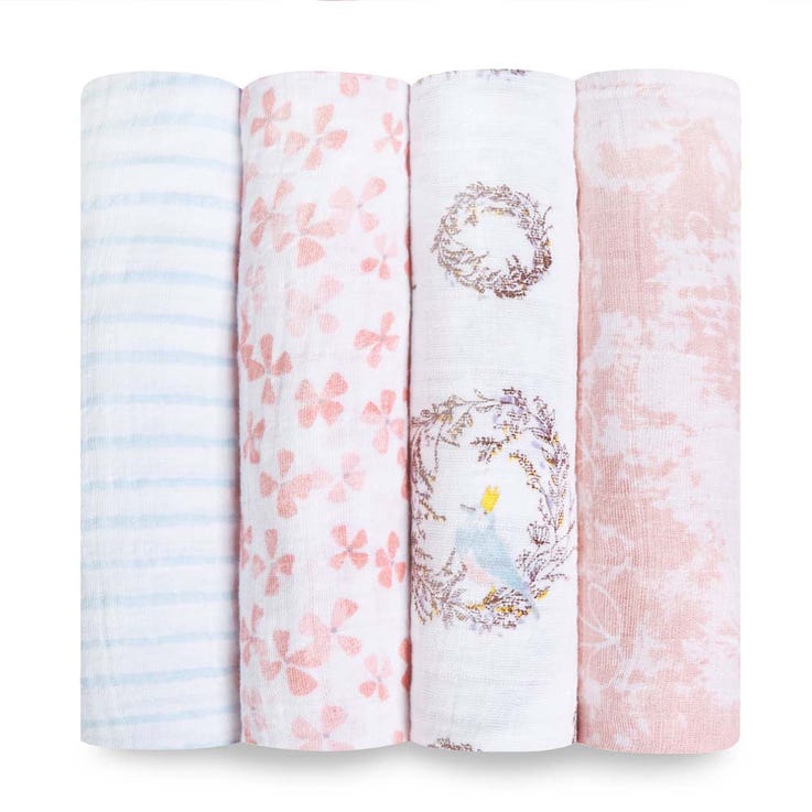 Aden & Anais 4-Pack Classic Muslin Swaddle
