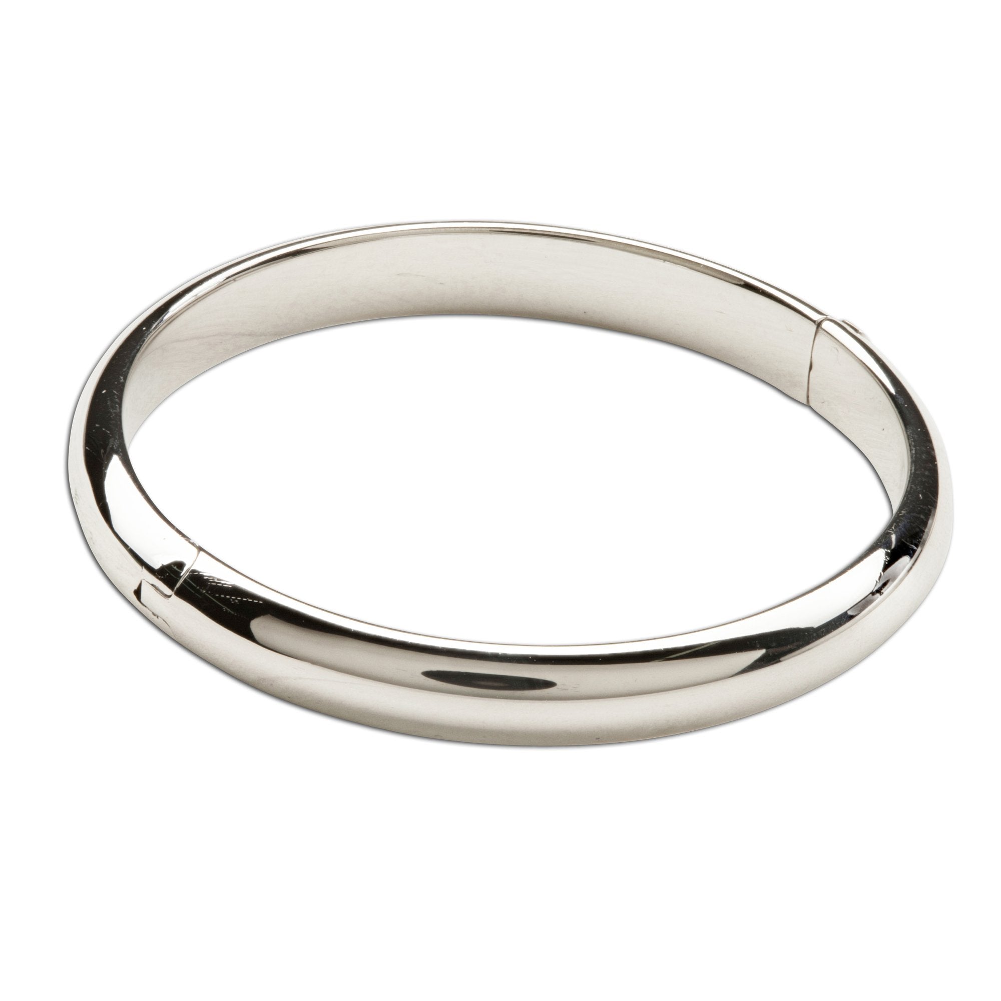Cherished Moments Classic Sterling Silver Bangle Bracelet