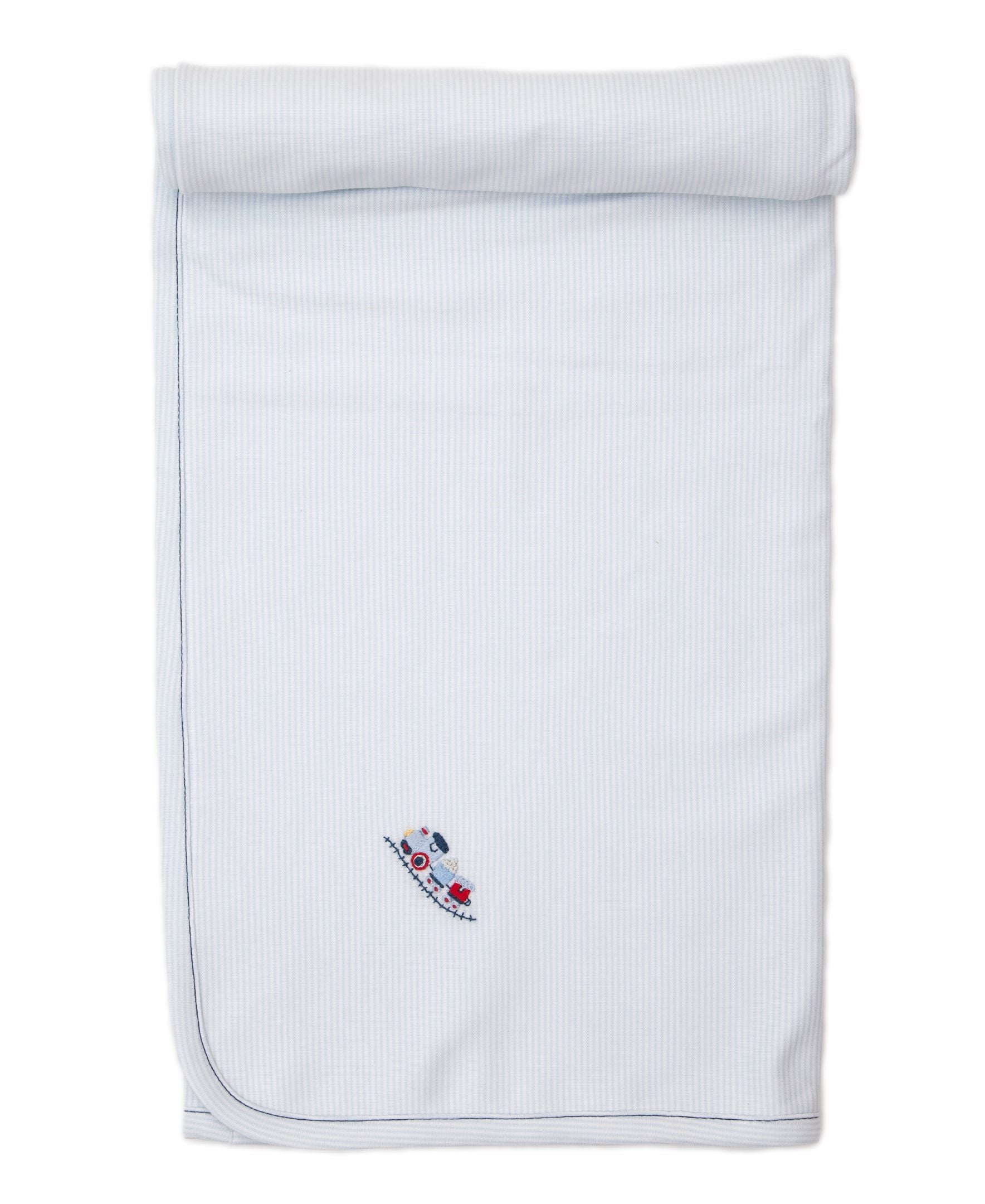 Kissy Kissy Premier Cargo Train Blanket W/Hand Emb KB704854O