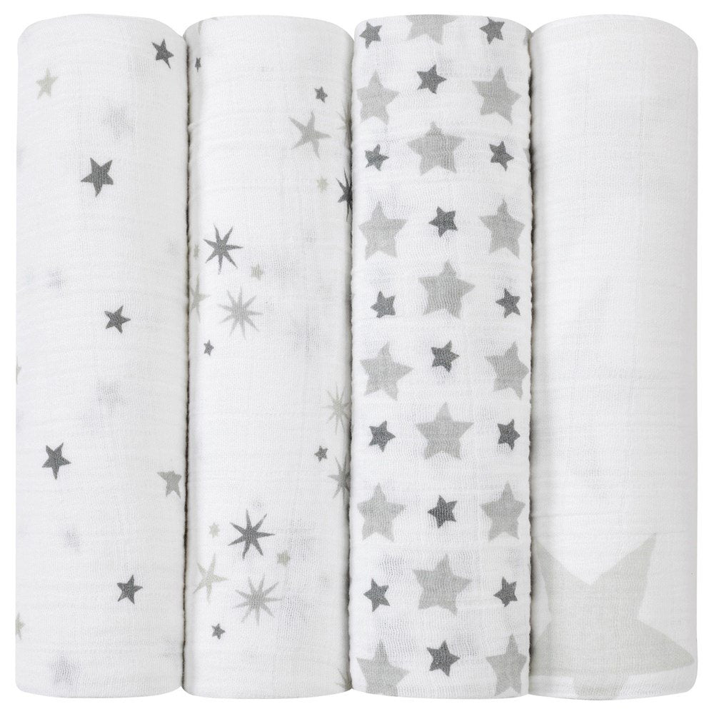 Aden & Anais 4-Pack Classic Muslin Swaddle