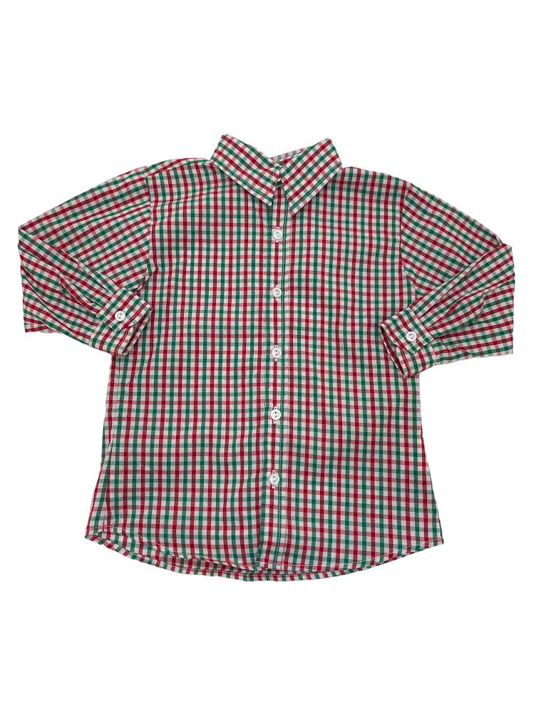 Zuccini Alton Shirt Festive Plaid 5008