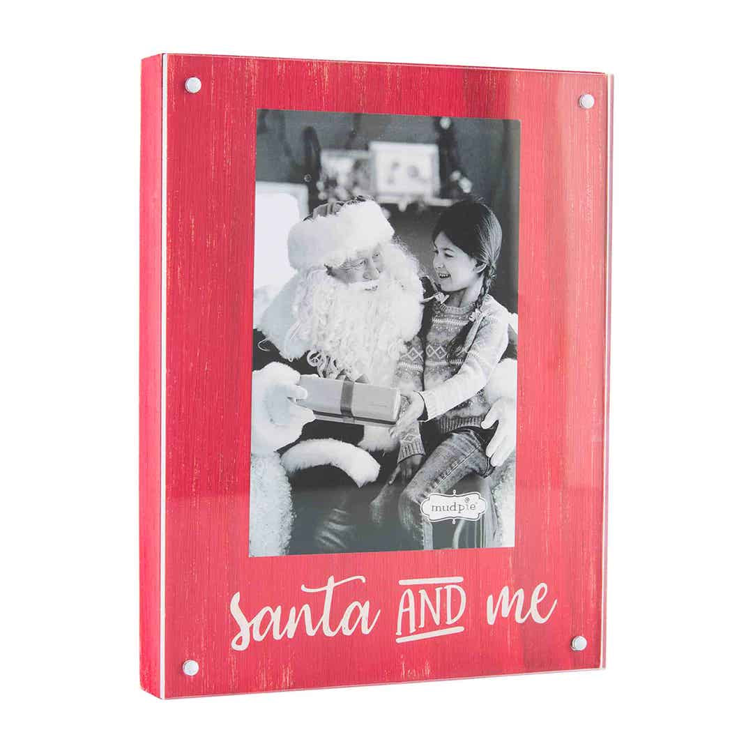 Mud Pie Santa & Me Picture Frame