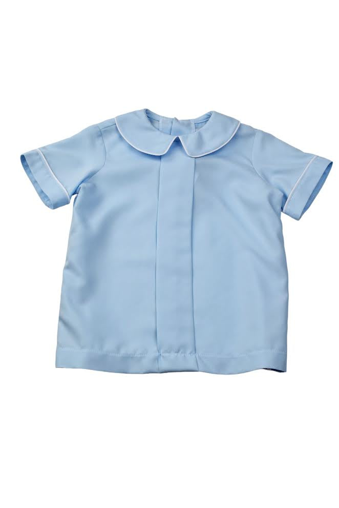 Funtasia Too Pleat Front Boys Shirt & Shorts Blue 69145/69125 5012