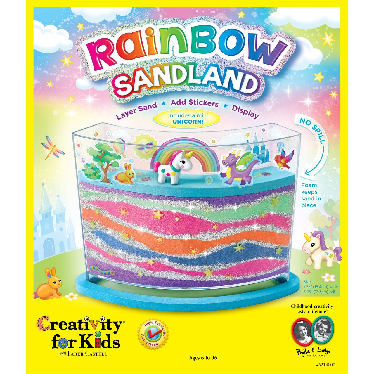 Creativity Rainbow Sandland