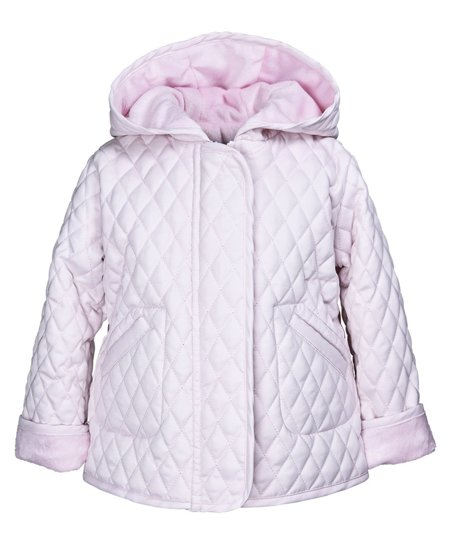 Widgeon Hooded Barn Jacket Pink 3736 QLP