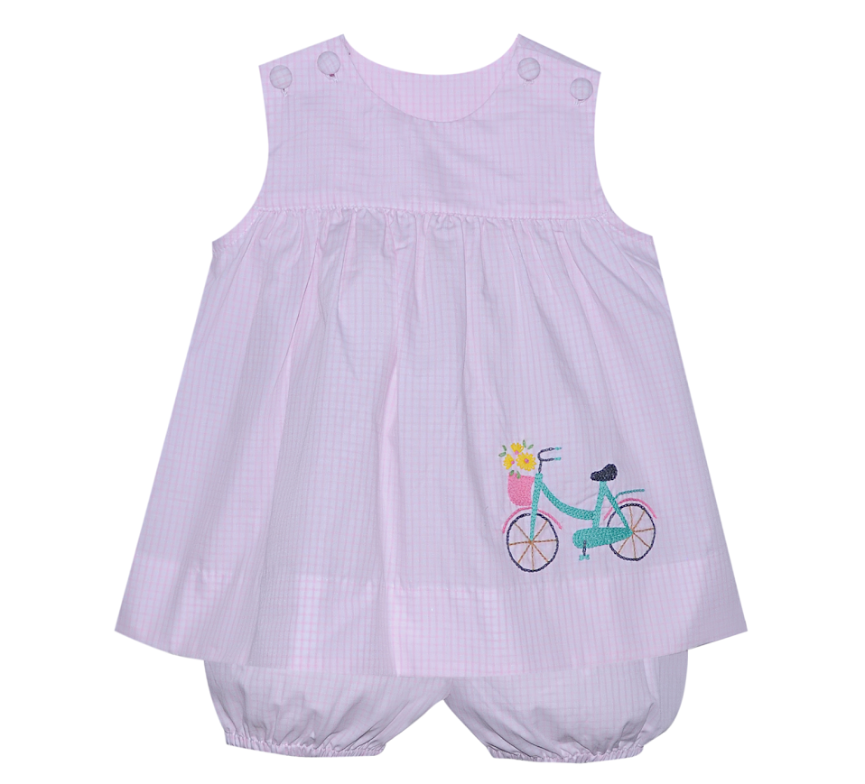 Remember Nguyen Dakota Bloomer Set Bicycle 600-BS Pink 5012