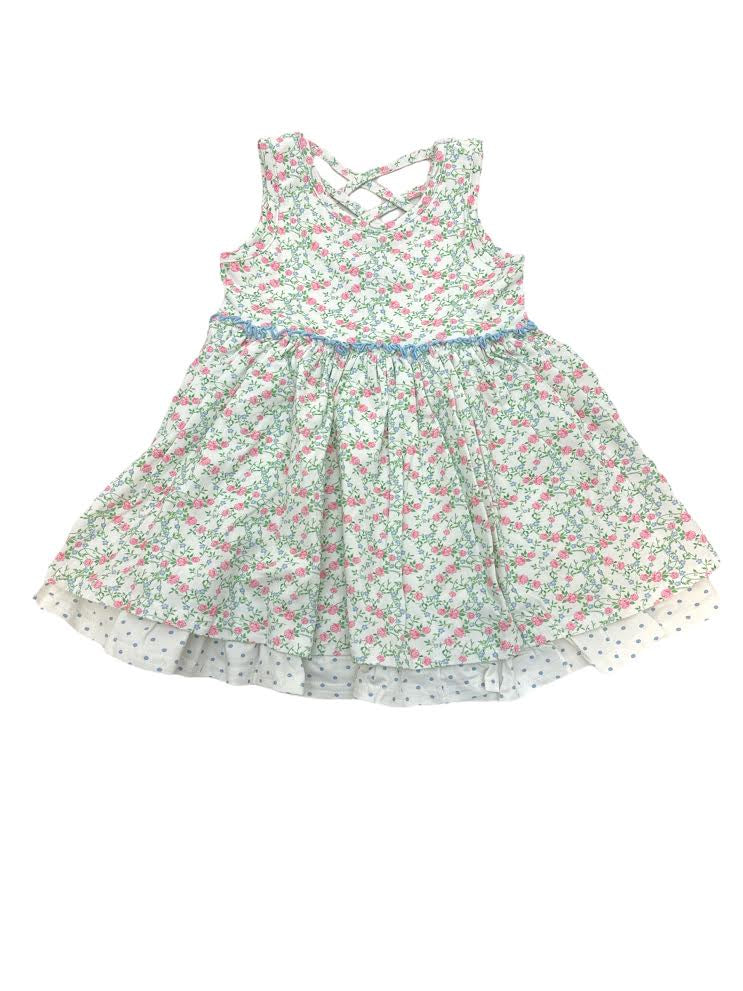 Swoon Baby French Rose Charming Lattice C/S Dress SBS2490 5102