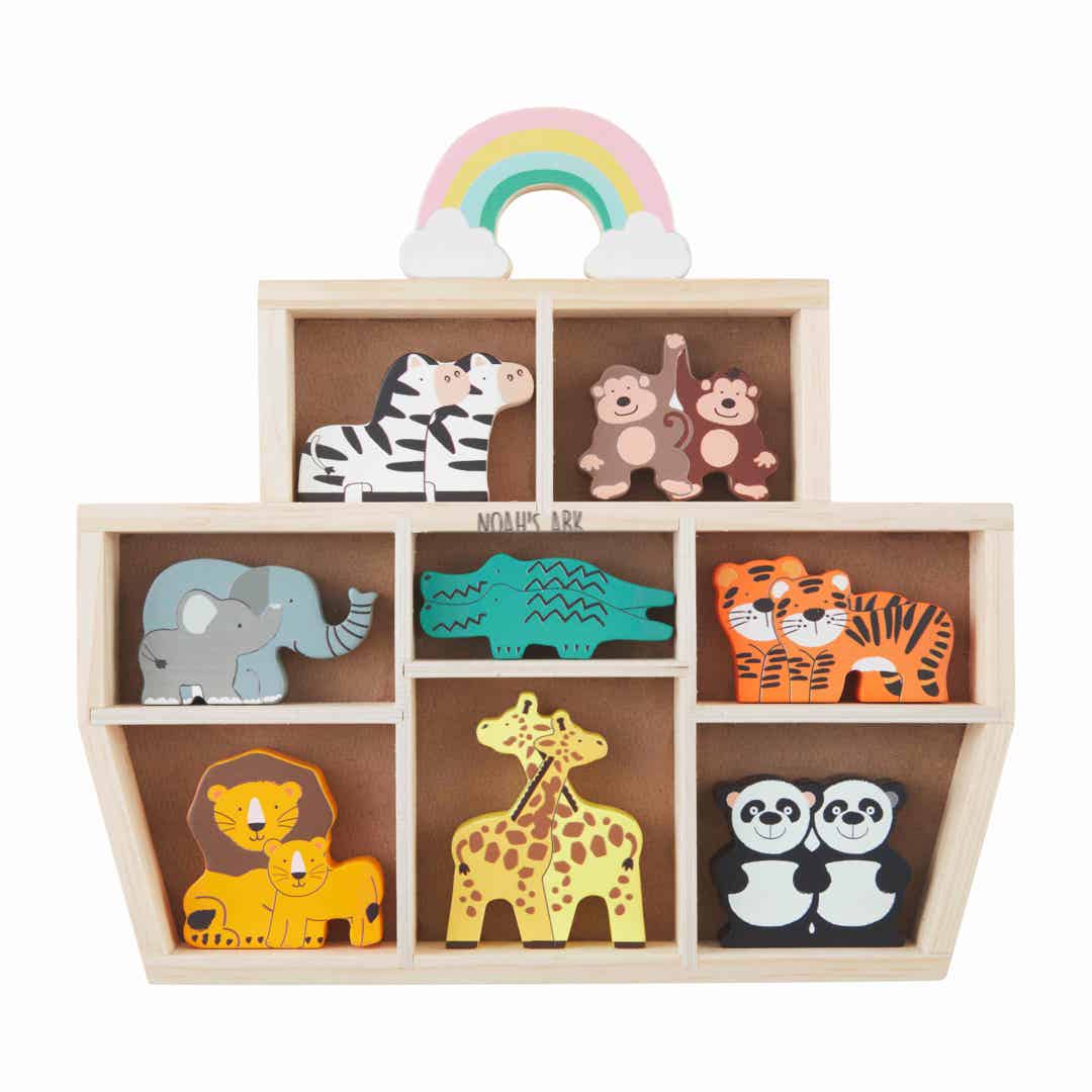 Mud Pie Wood Toy Set