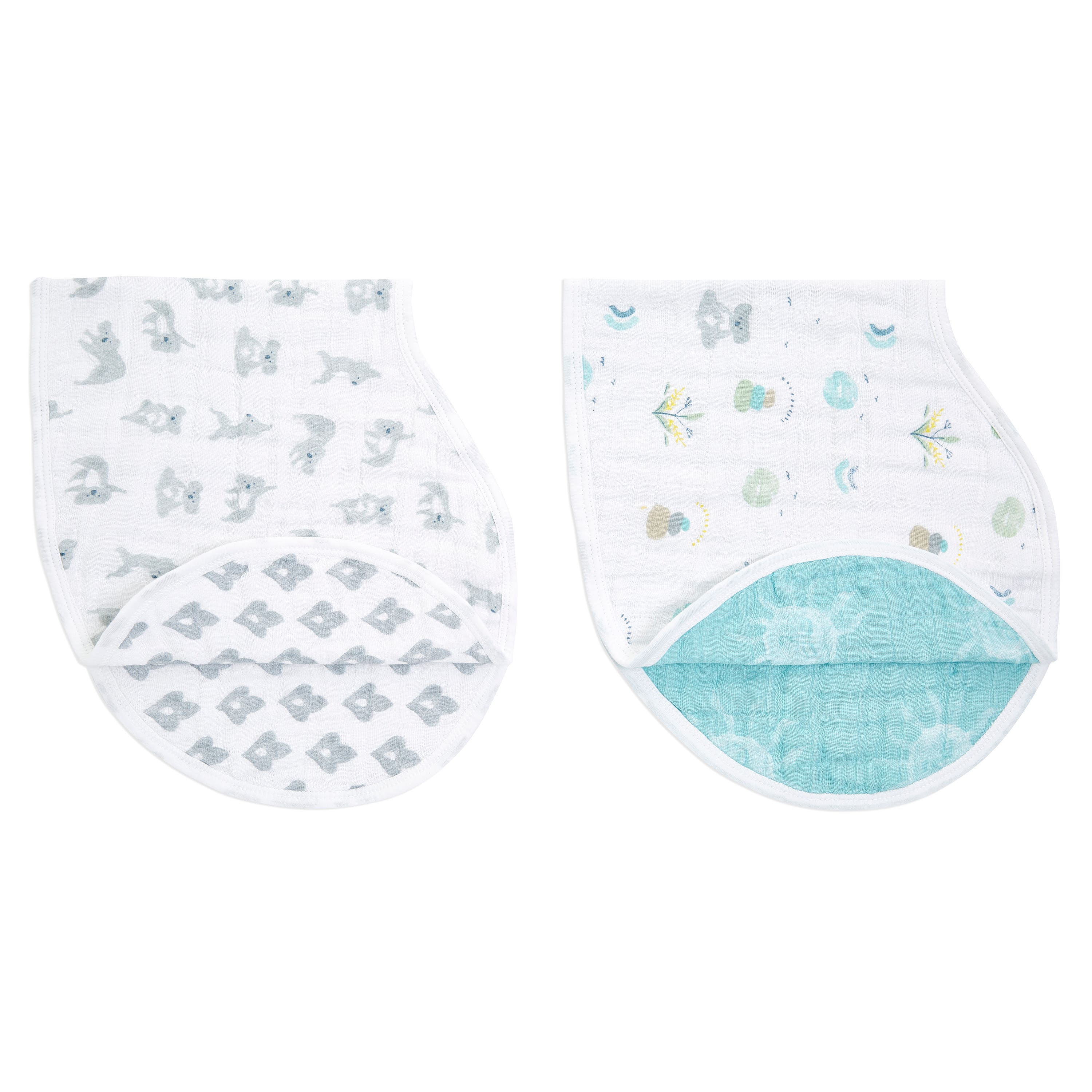 Aden & Anais 2-Pack Classic Muslin Burpy Bib