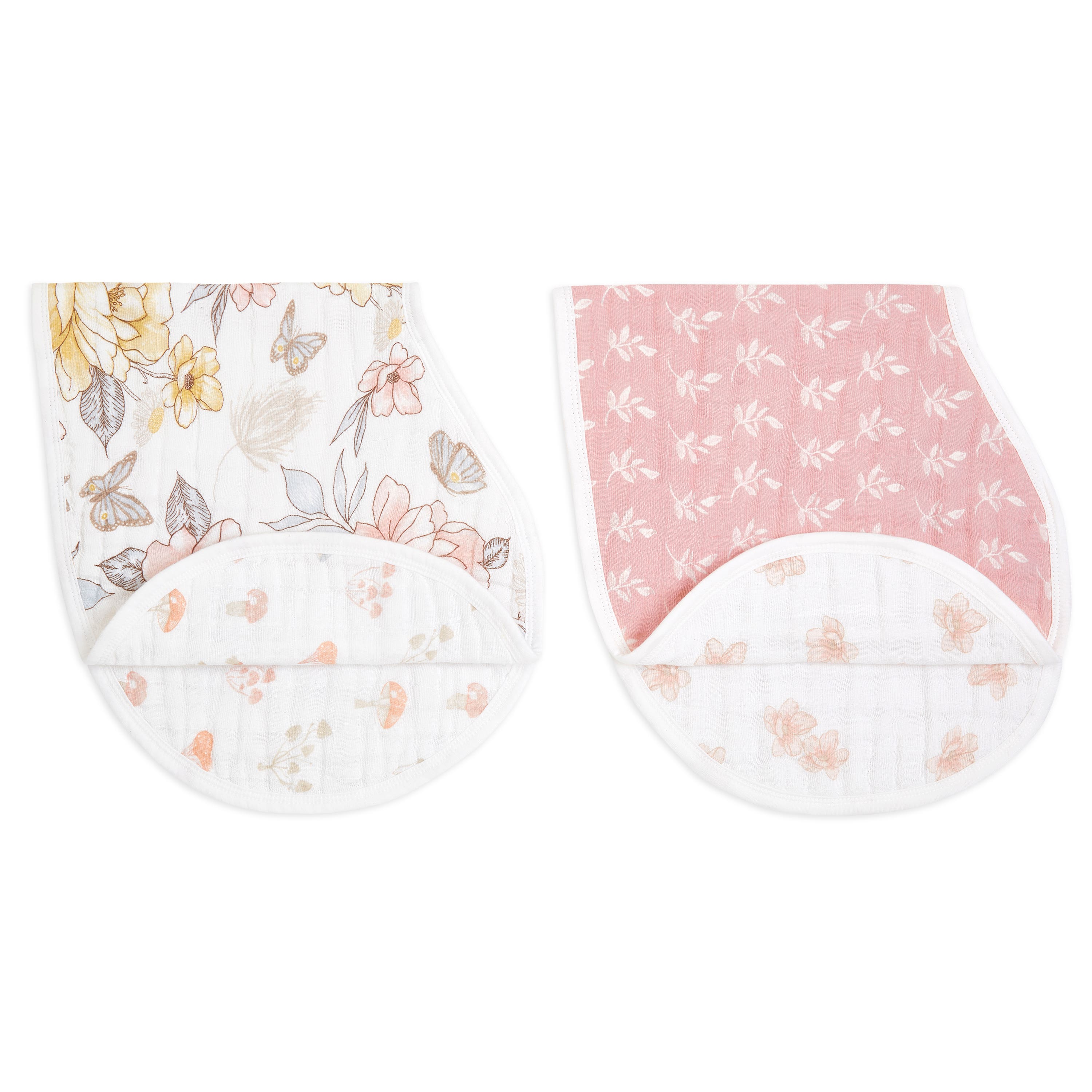Aden & Anais 2-Pack Classic Muslin Burpy Bib