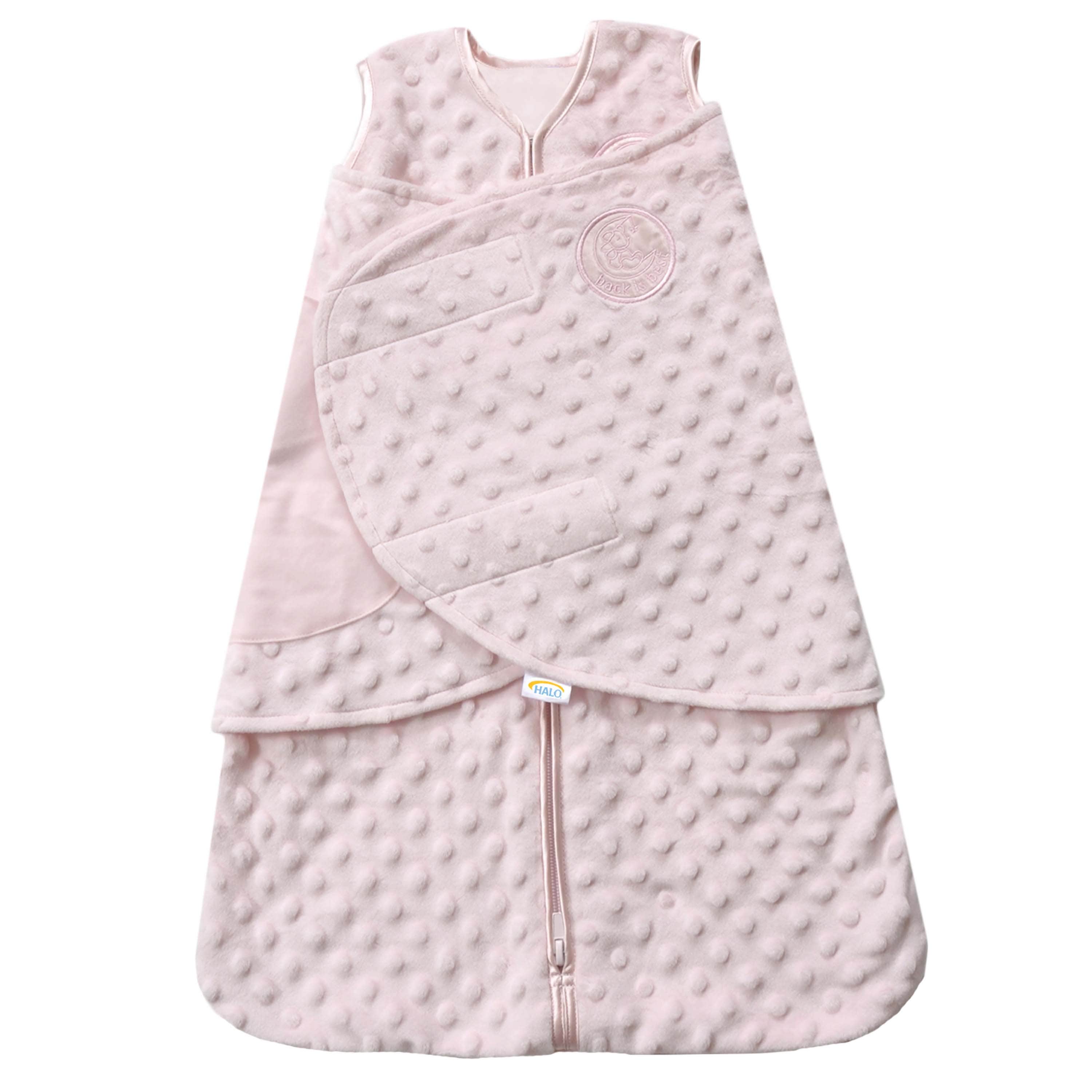 Halo SleepSack Swaddle Plushy Dot Velboa