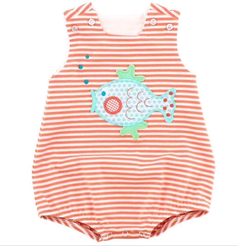 Bailey Boys Bubbly Blowfish Knit Infant Bubble 22116