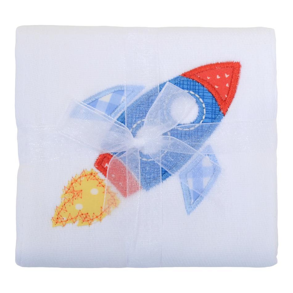 3 Marthas Applique Burp Pad