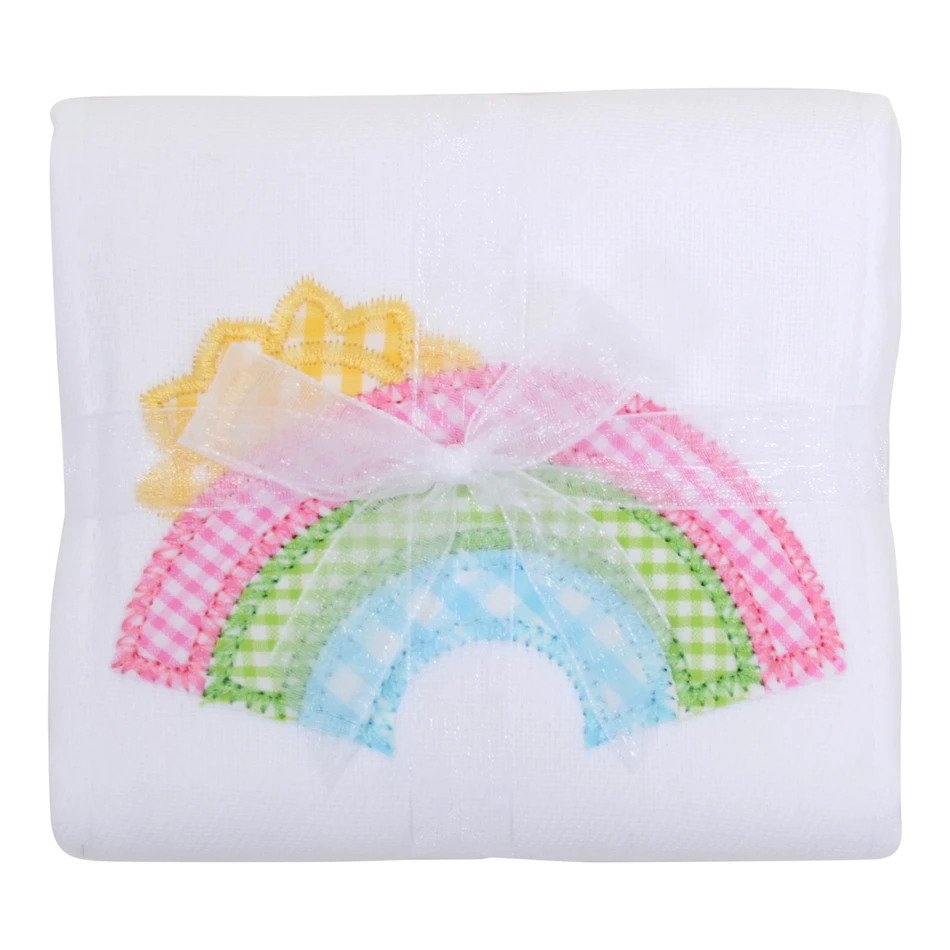 3 Marthas Applique Burp Pad