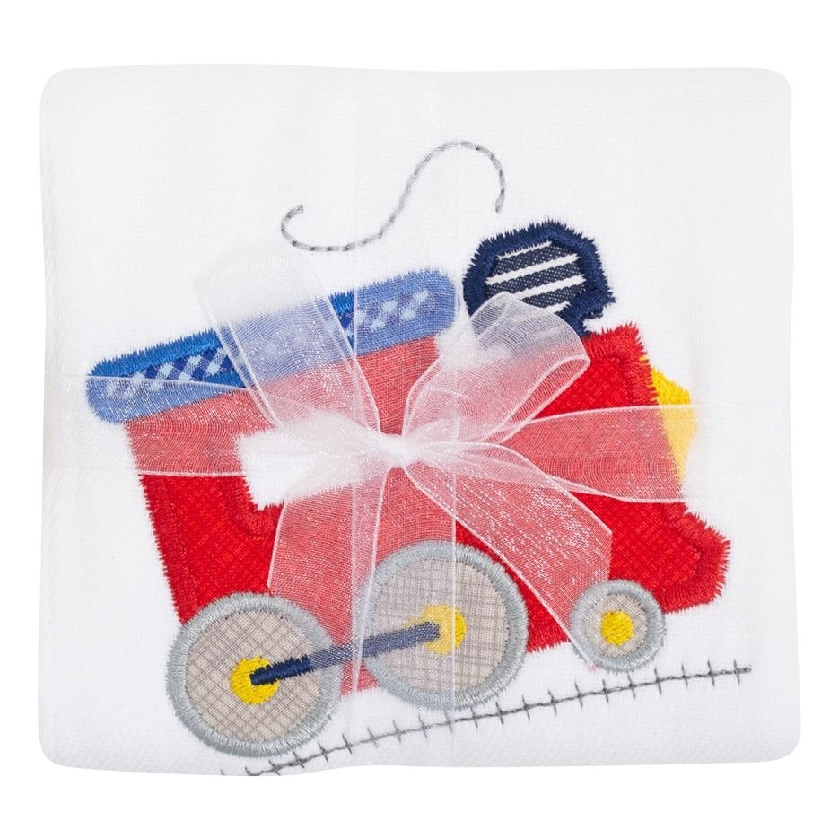 3 Marthas Applique Burp Pad