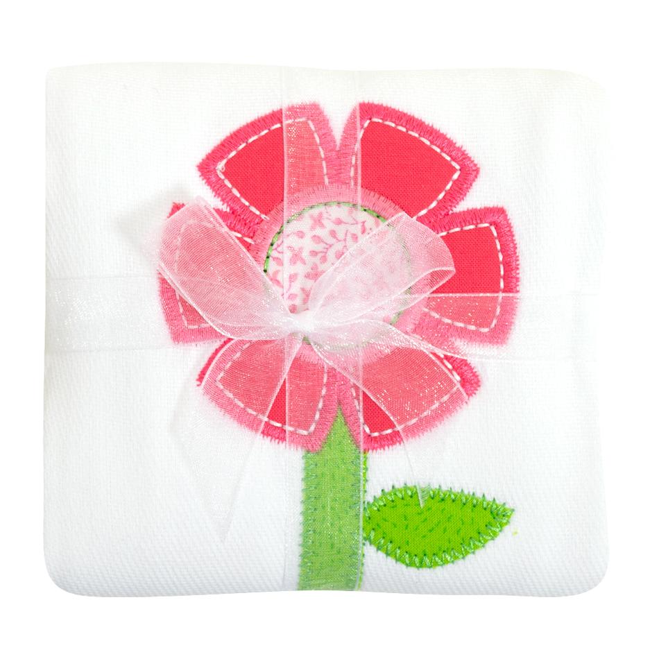 3 Marthas Applique Burp Pad