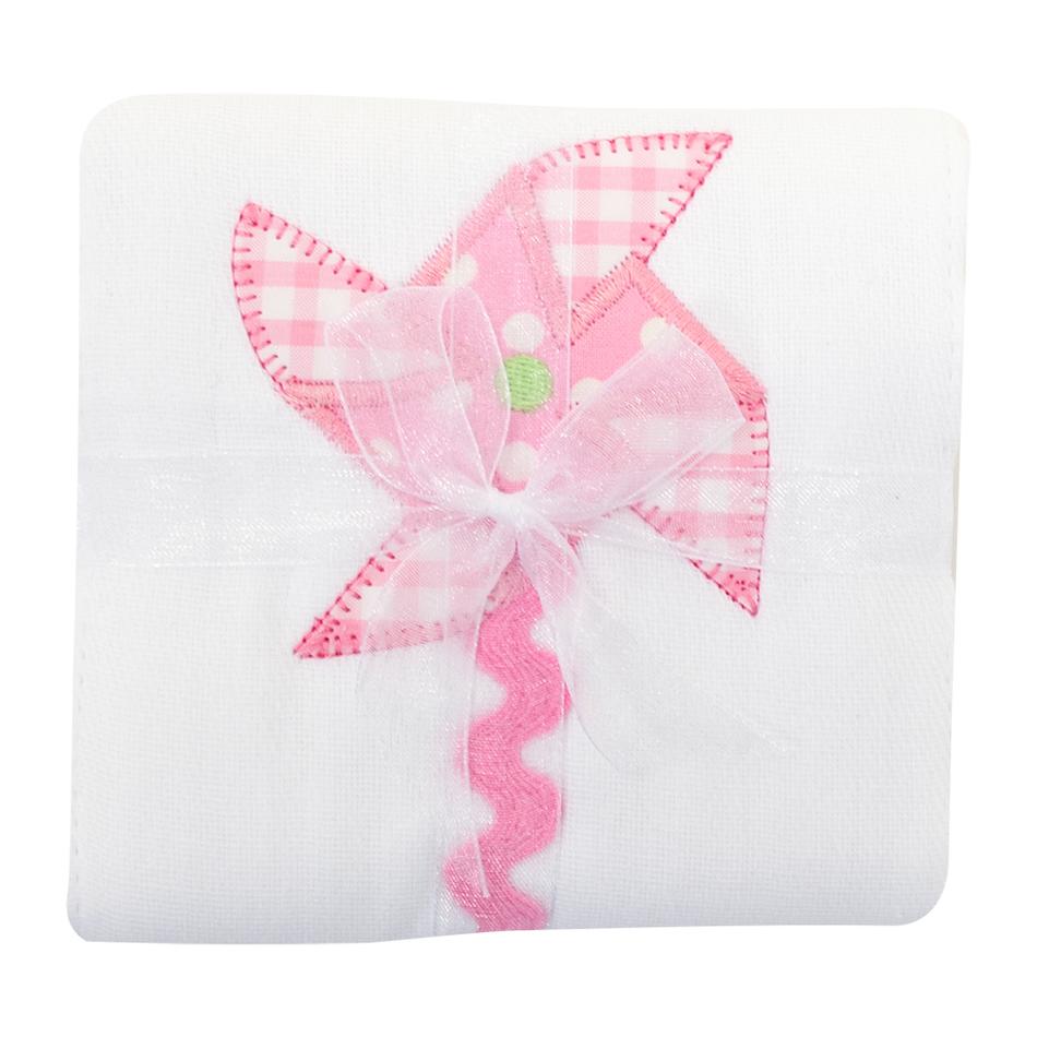 3 Marthas Applique Burp Pad