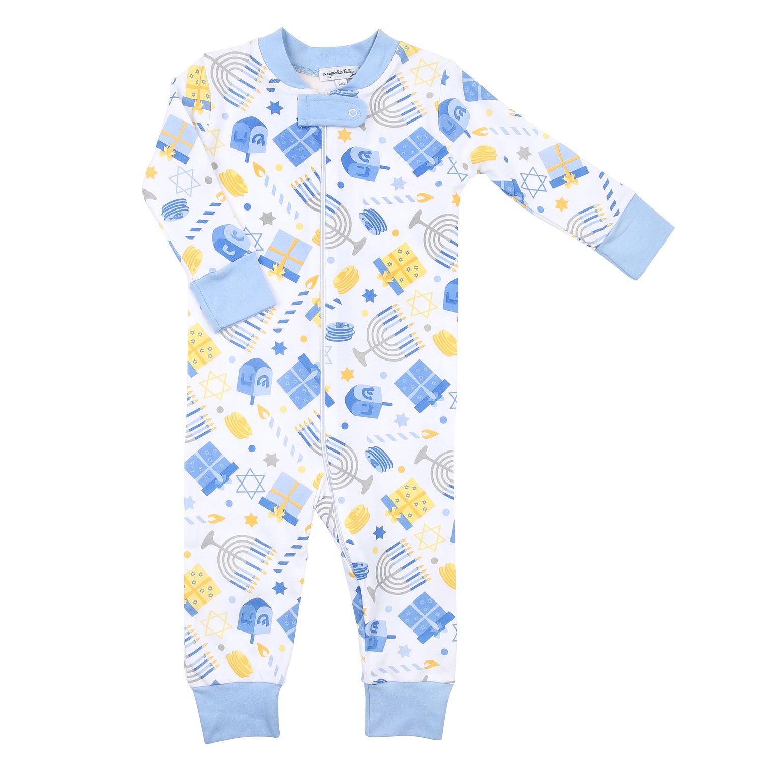 Magnolia Baby So Much Funukkah! Zipped Pajama LB 4319-ZP