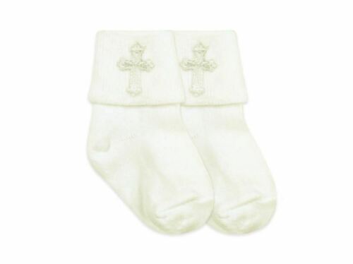 Jefferies Smooth Toe Christening Turn Cuff Socks