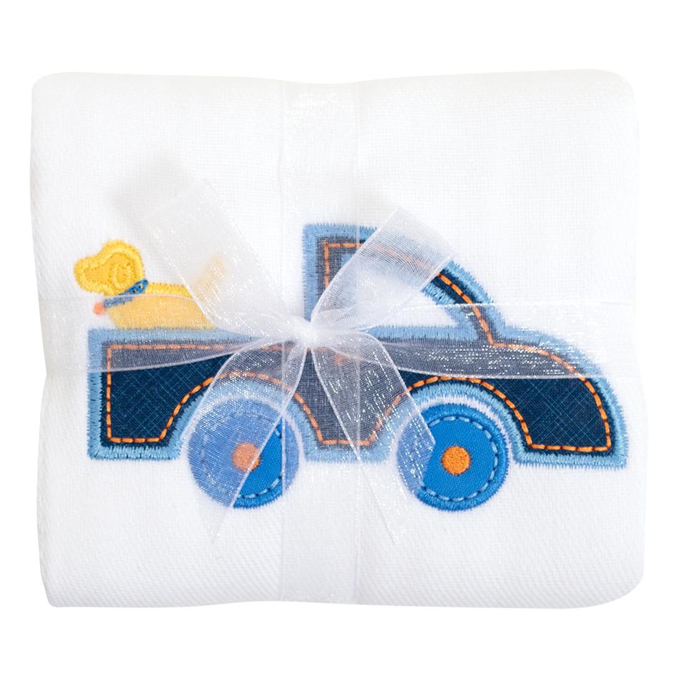3 Marthas Applique Burp Pad
