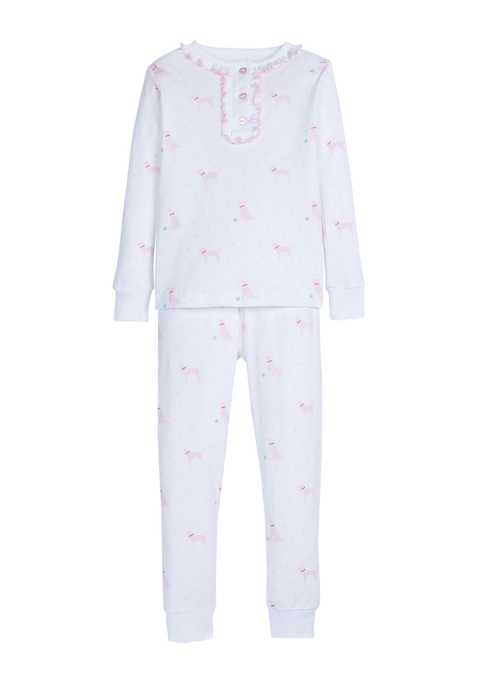 Girls B. LULU Pink and Red Pajamas Set Size 6X