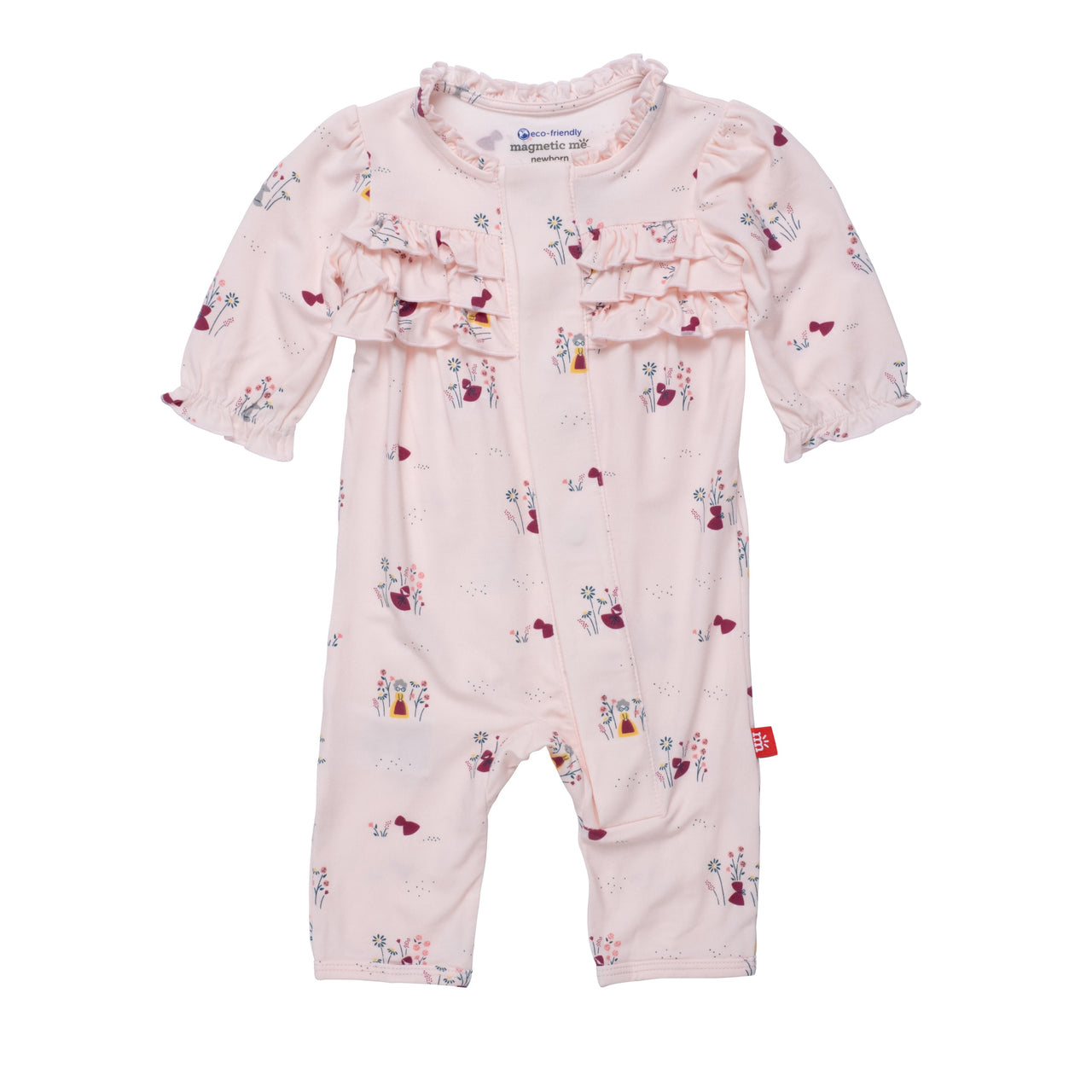 Magnetic Me Lil Red Ruffle Neck Coverall 5009