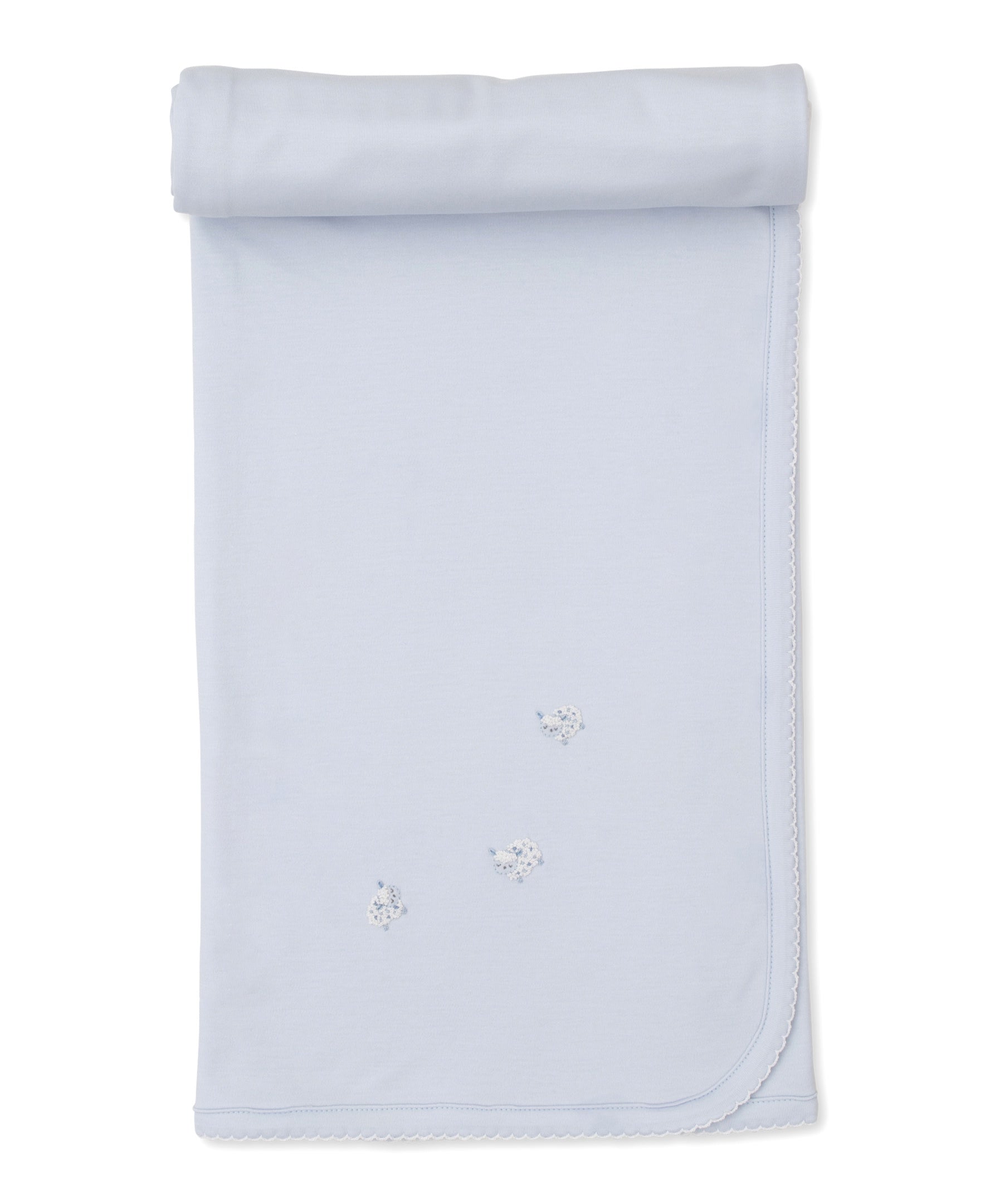 Kissy Kissy SCE Fleecy Sheep Blanket W/Hand Emb 5102