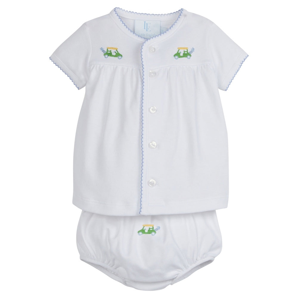 Little English Pinpoint Layette Set Golf Cart 5102