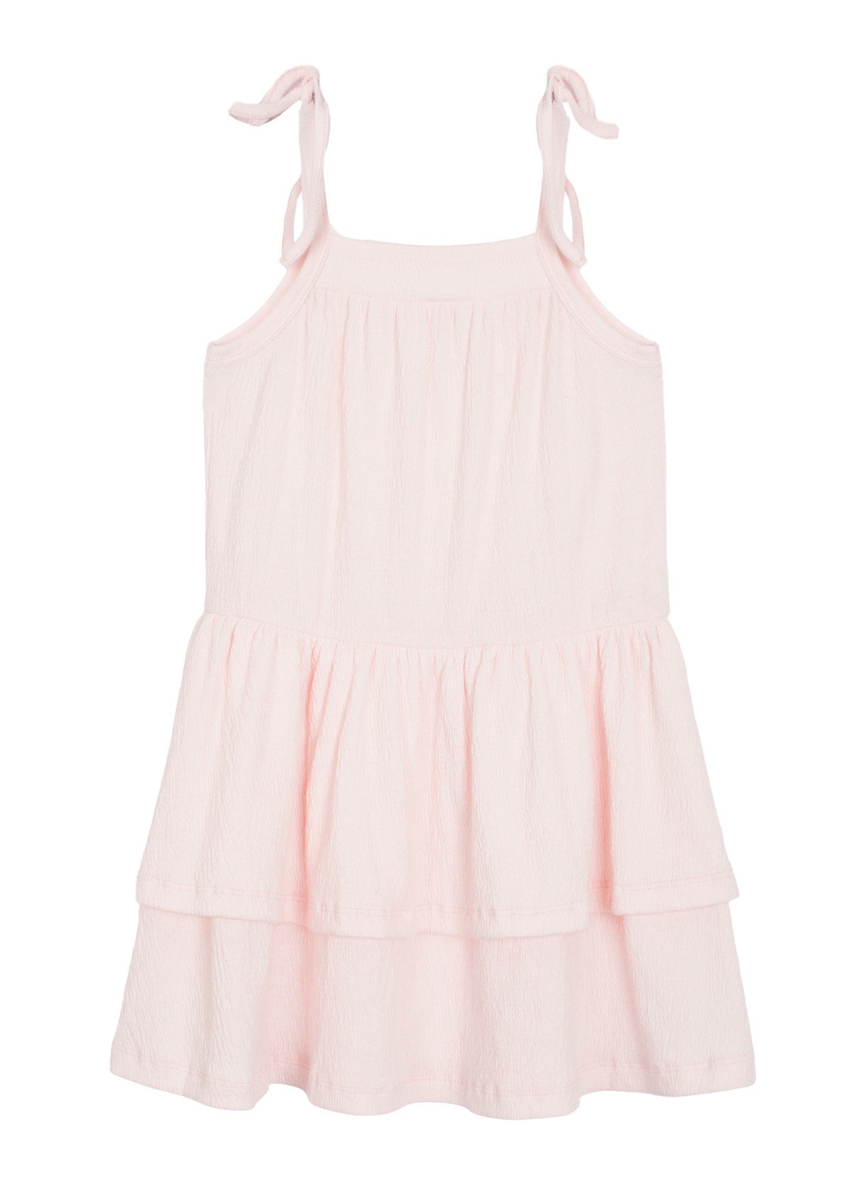 Mabel & Honey Pastel Dreams Textured Knit Dress Pink 5959H
