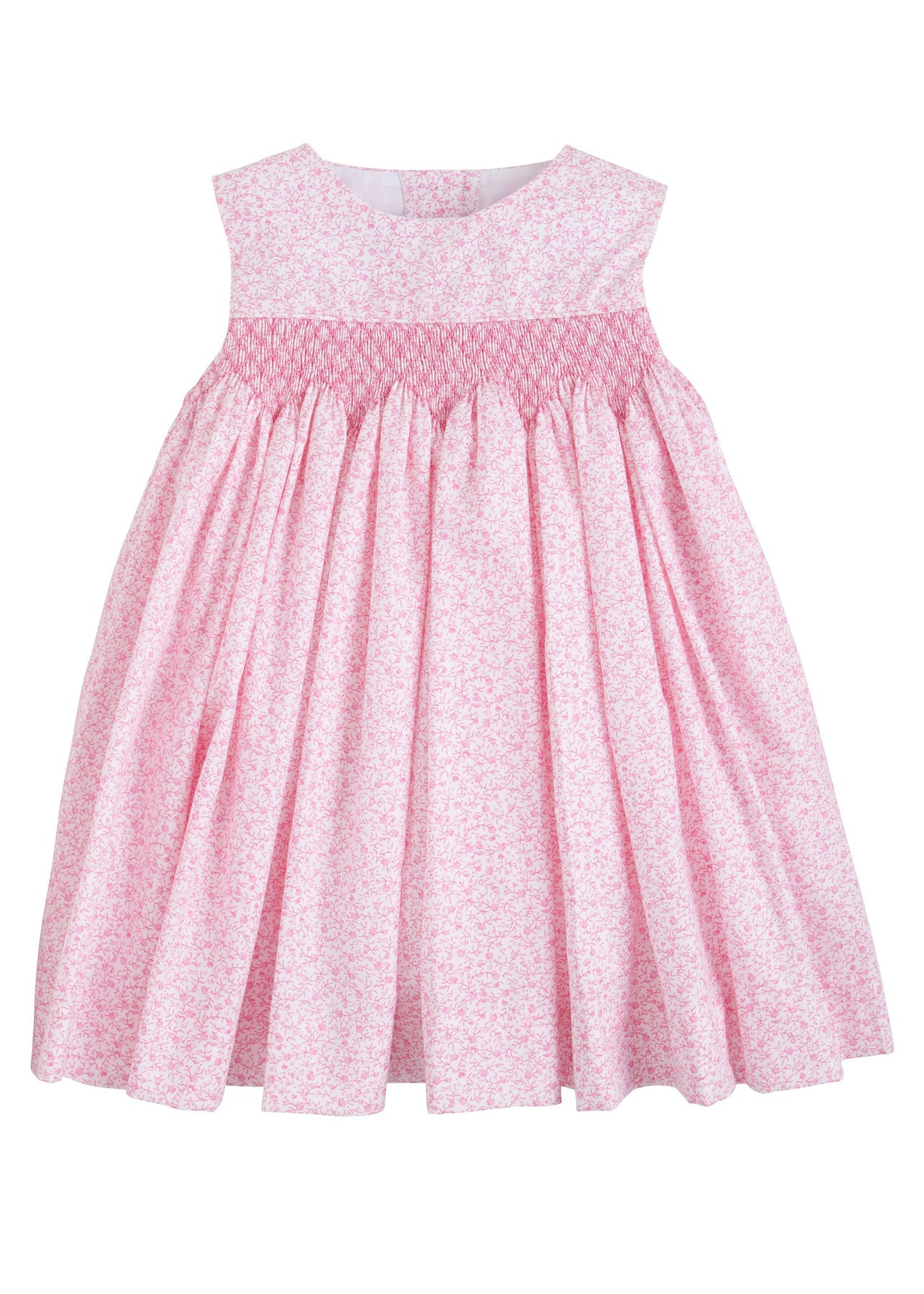 Little English Simply Smocked Dress Pink Vinings 5101