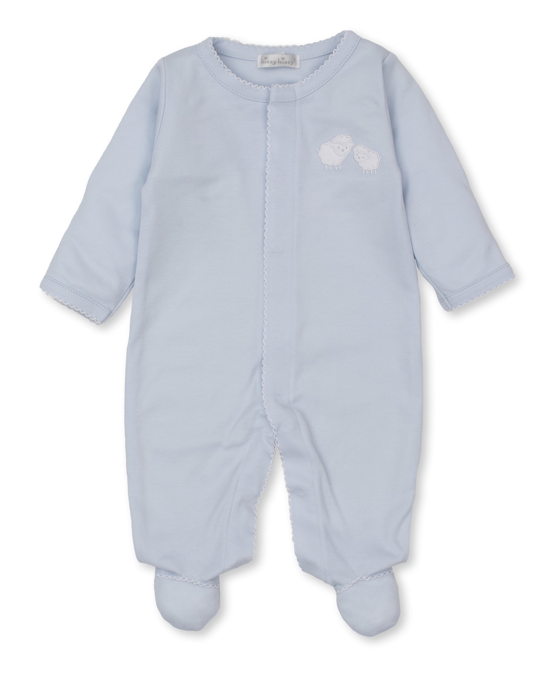 Kissy Kissy Pique Sweetest Sheep Footie 5007