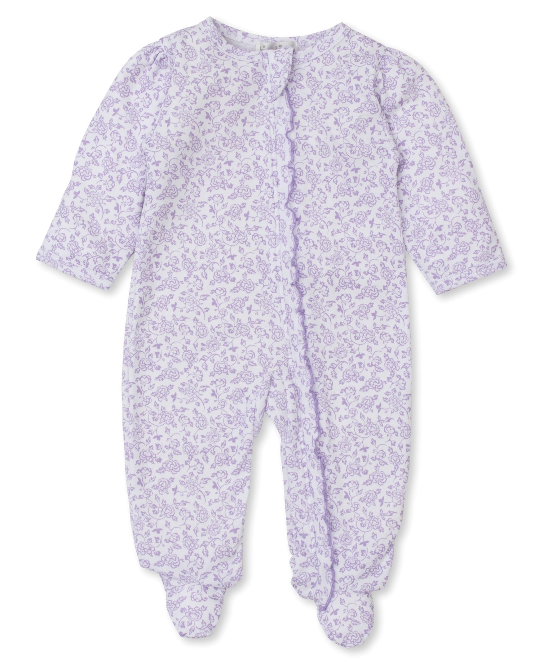 Kissy Kissy Blooming Vines Footie W/Zip Lilac KGQ10242N-K531 5101