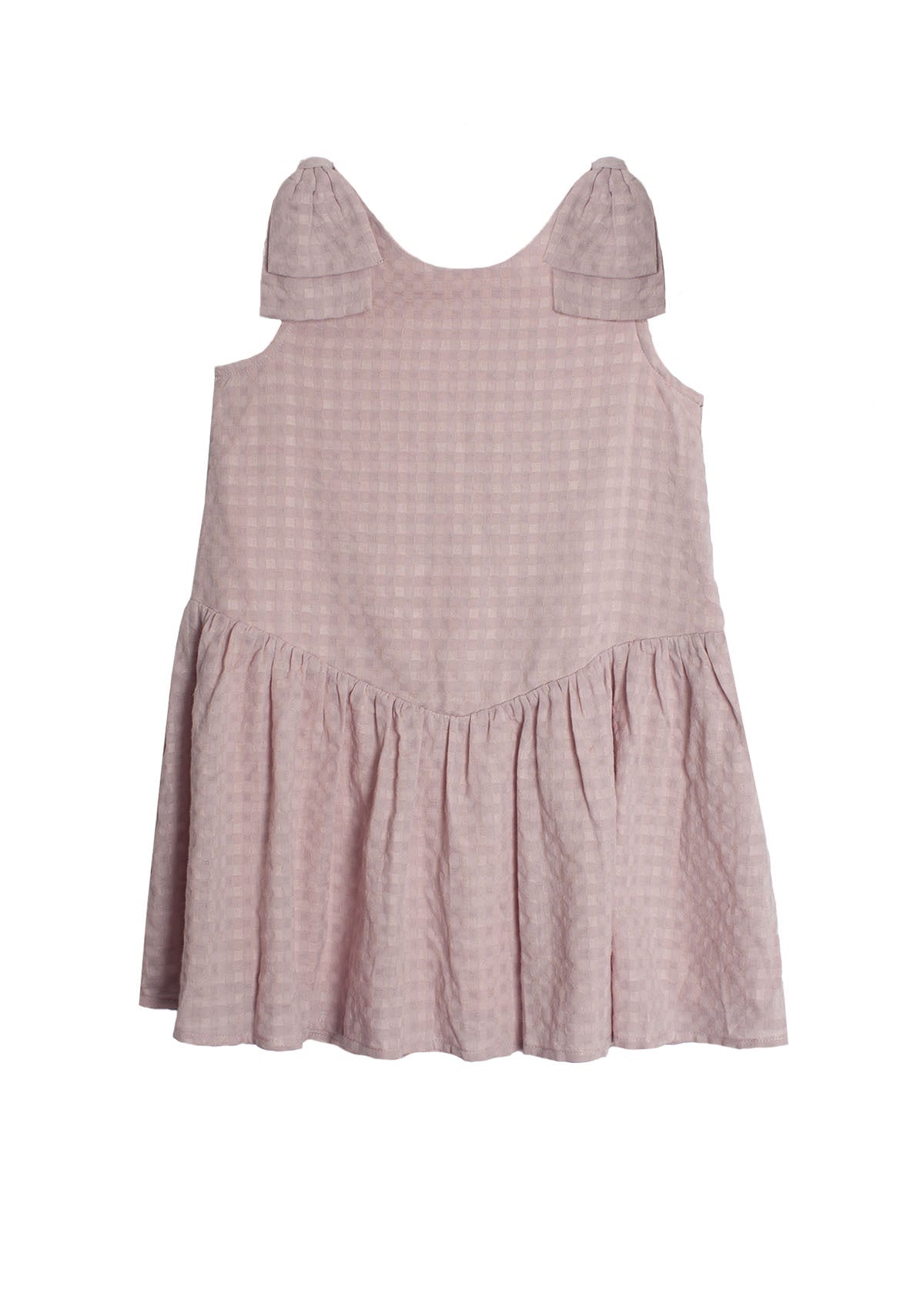 Mabel & Honey Checkmate Dress Pink 6694ME 5101