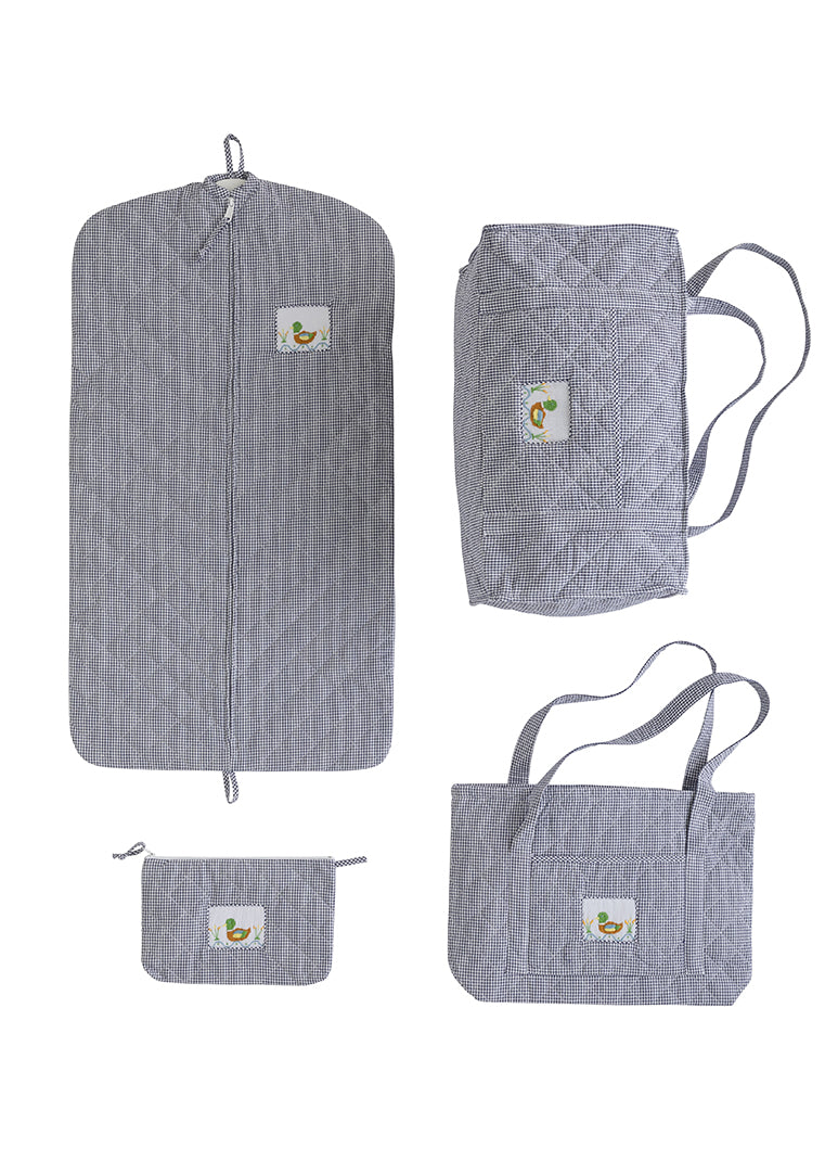 Little English Quilted Luggage Set Smocked