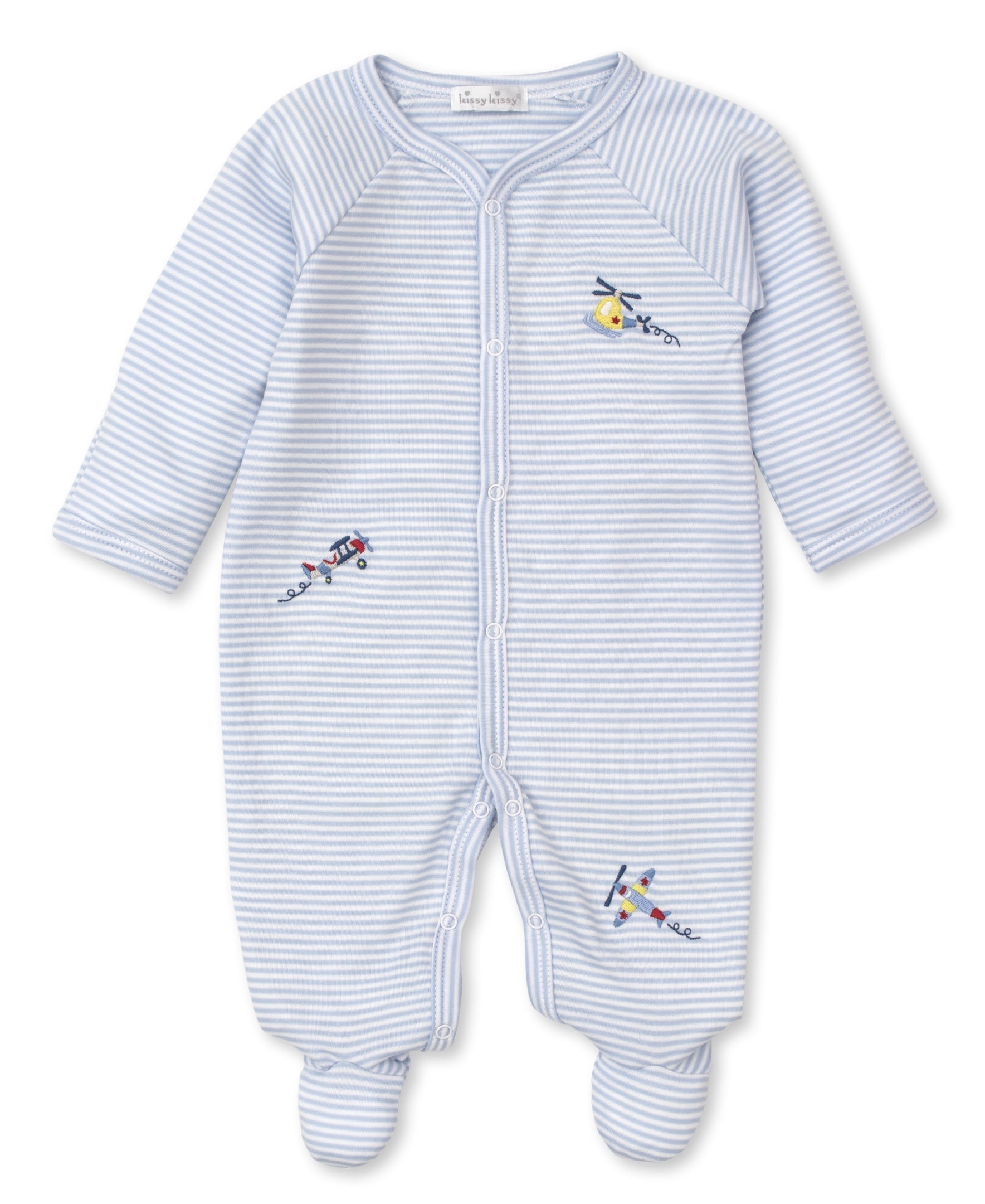 Kissy kissy Just Plane Fun Footie STR KBQ06288N