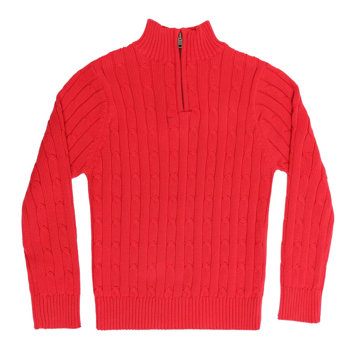 Pedal 1/4 Zip Cable Sweater 30231 5009