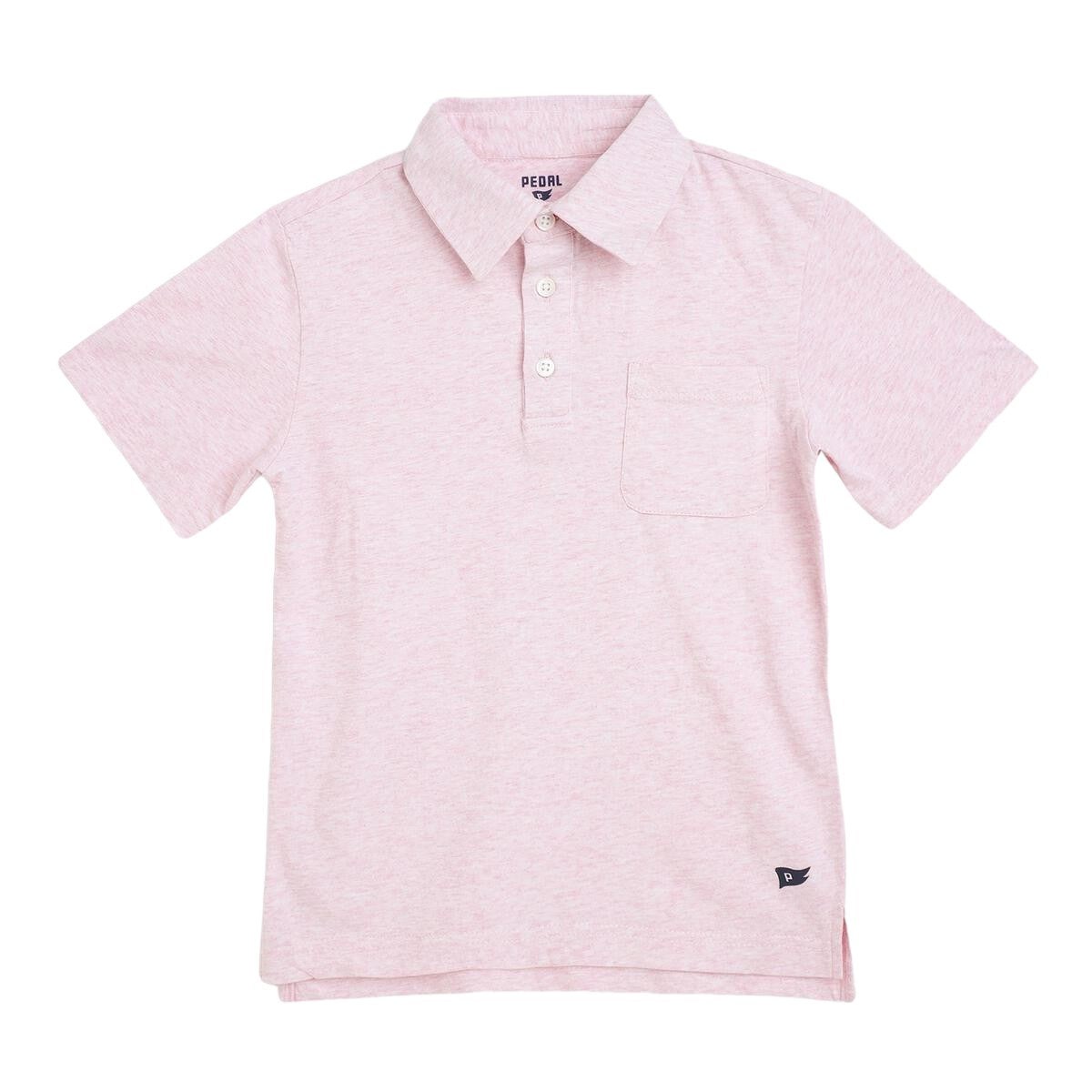 Pedal Pink Performance Heather Polo 33168 5103