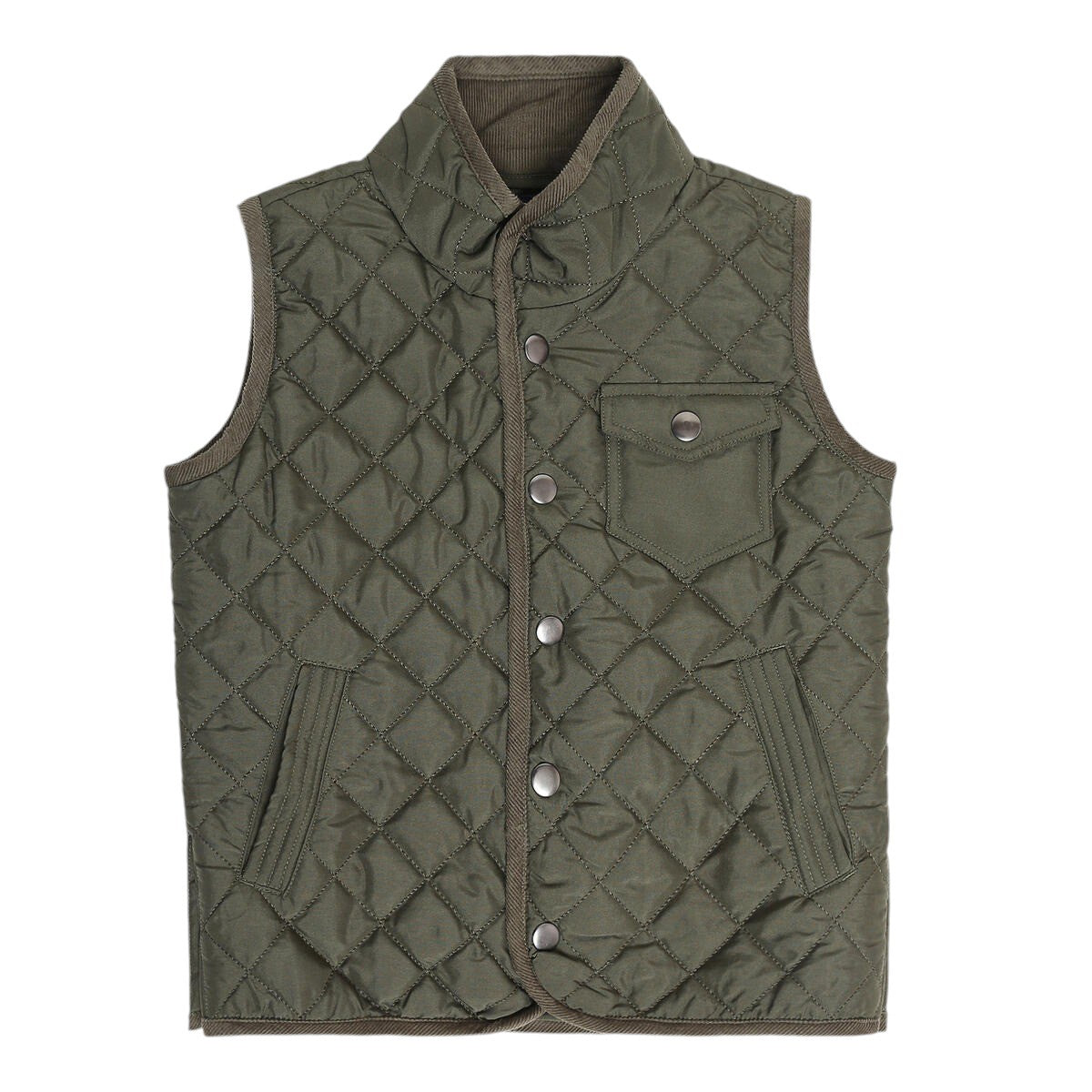 Pedal Sackett Quilted Vest Olive 34214 5109